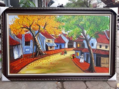 Tranh phố cổ